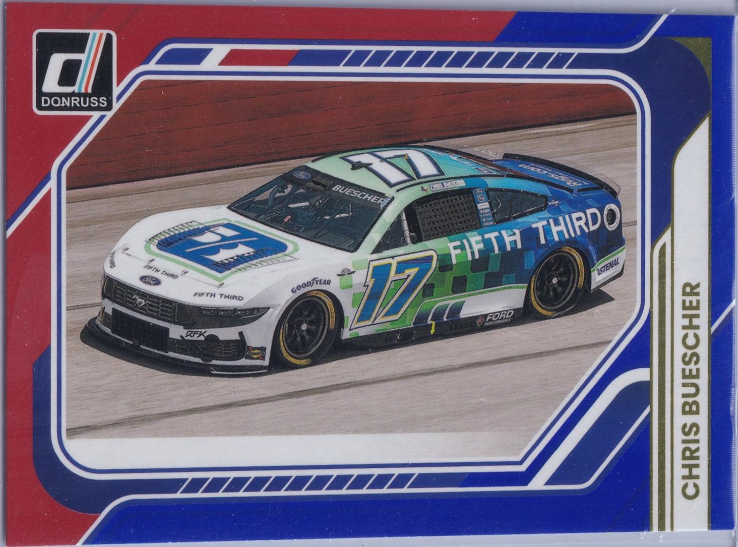 Chris Buescher [Red Blue] #164