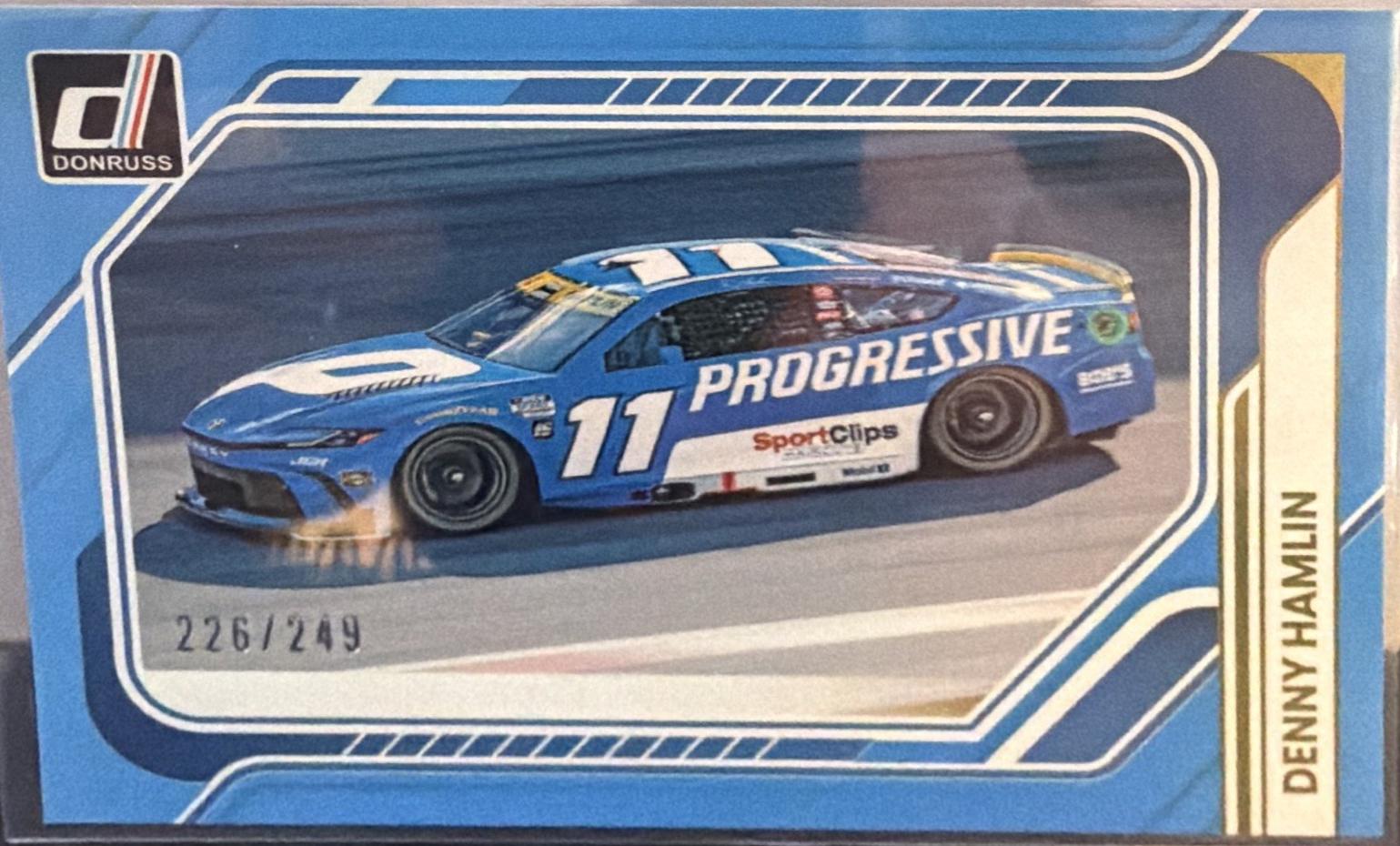 Denny Hamlin [Carolina Blue] #155