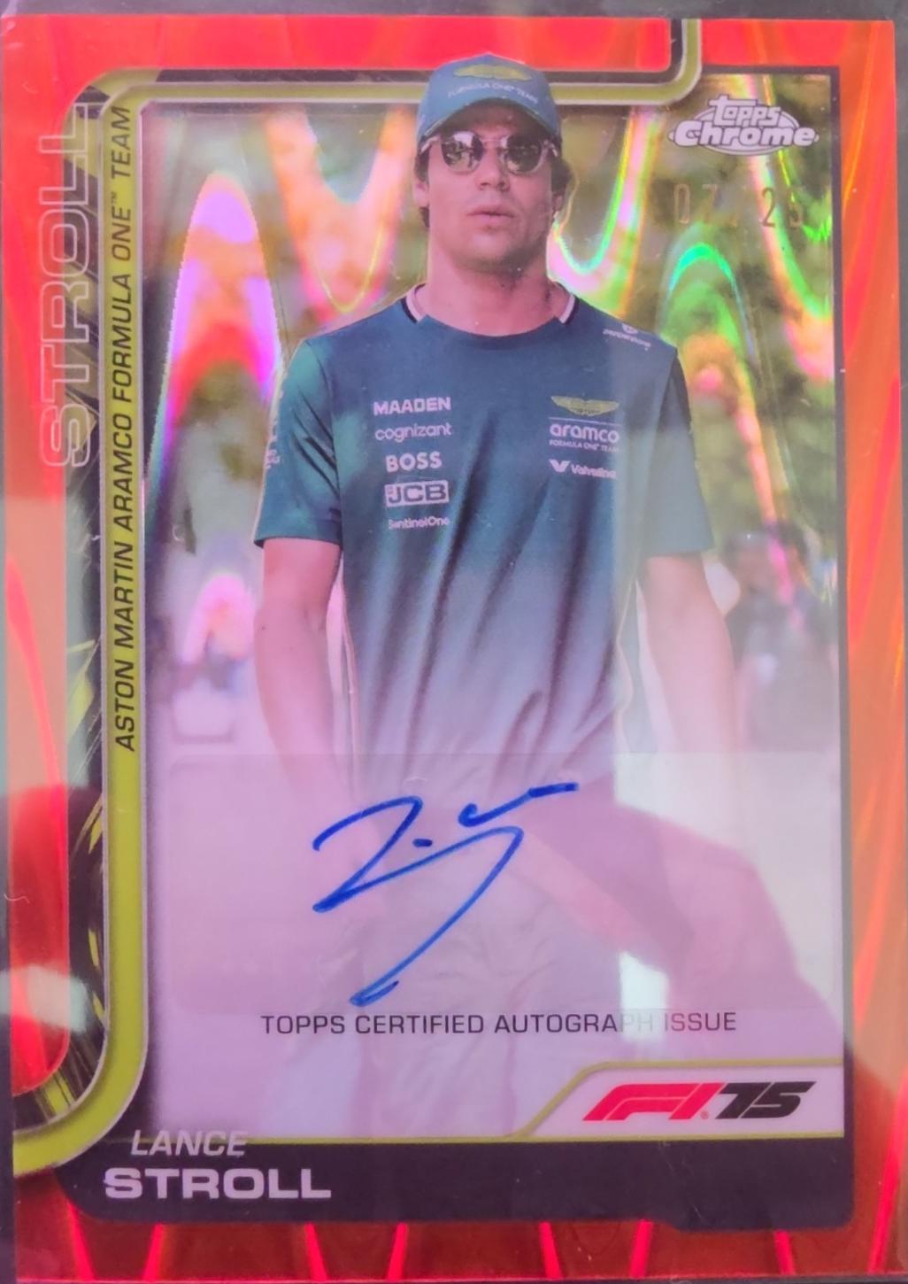 Lance Stroll [Orange RayWave] #CAC-STR