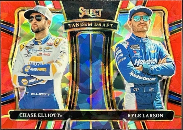 Chase Elliott / Kyle Larson [Red Ice Prizm] #3