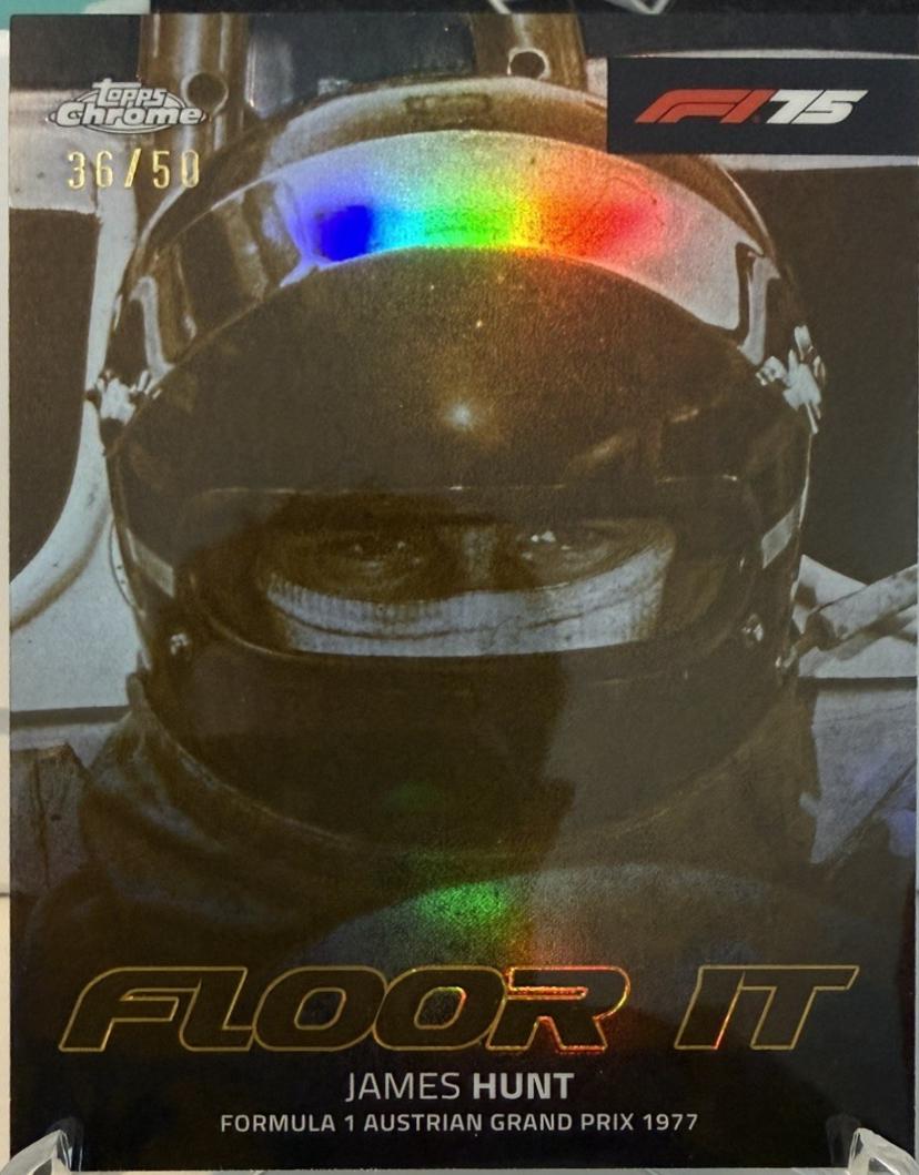 James Hunt [Gold Refractor] #FI-5