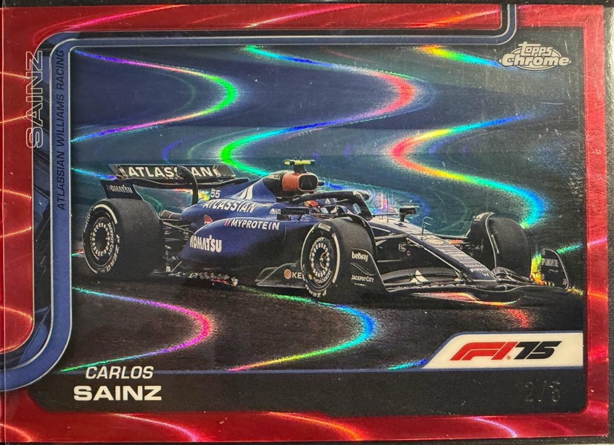 Carlos Sainz [Red Refractor] #90