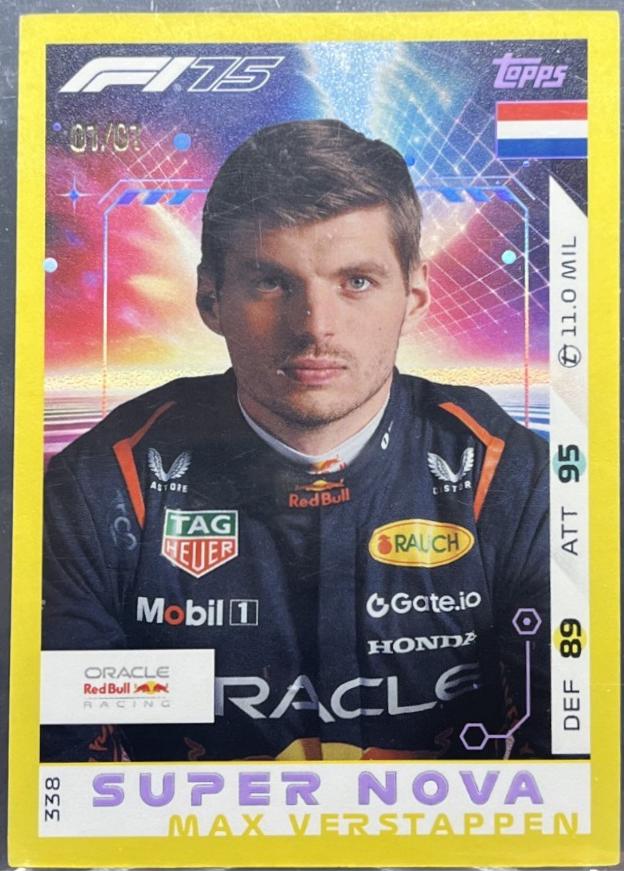 Max Verstappen [Gold] #338
