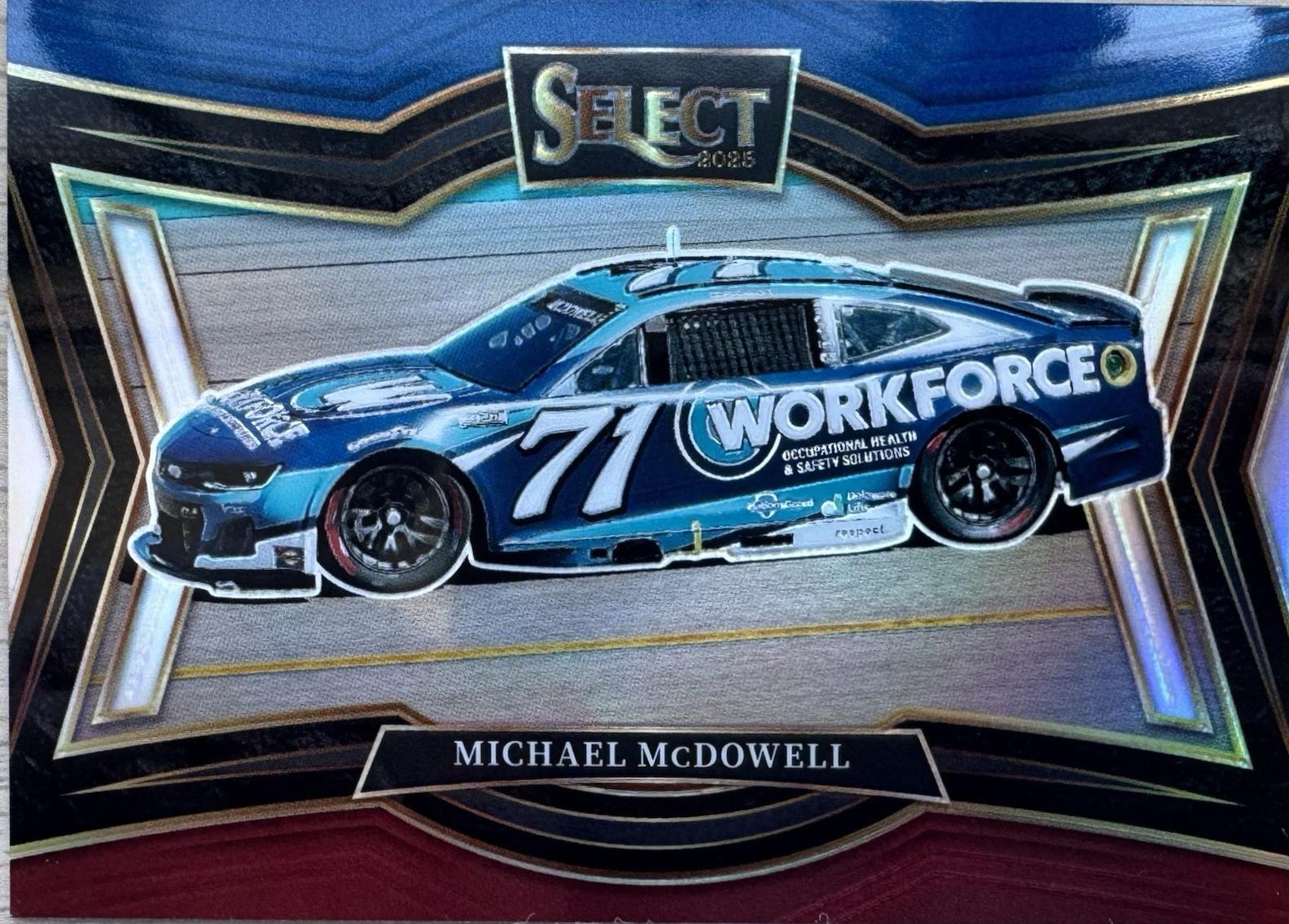 Michael McDowell [Black White Prizm] #121