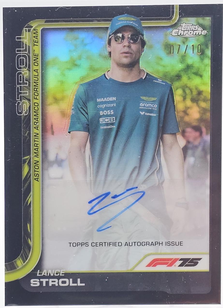 Lance Stroll [Black RayWave] #CAC-STR