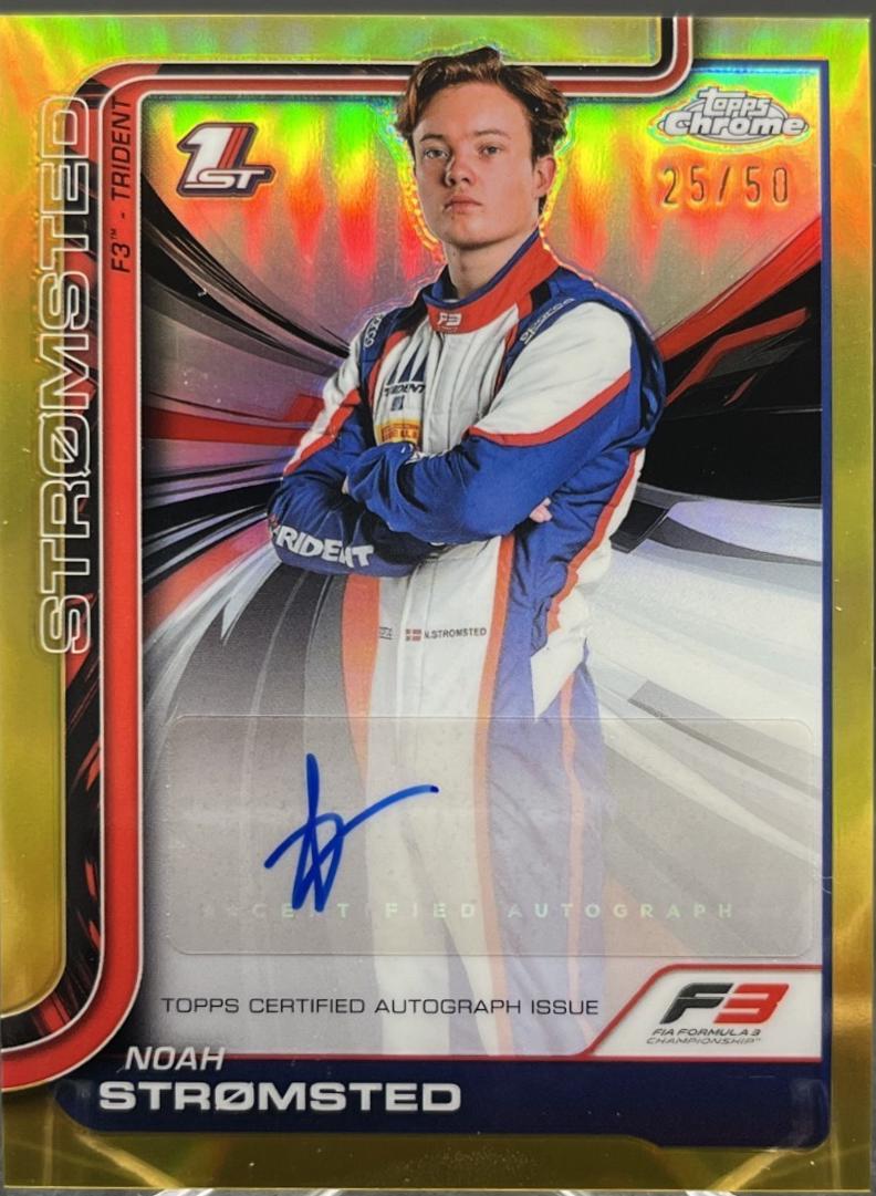 Noah Stromsted [Gold Refractor] #CAC-STRO