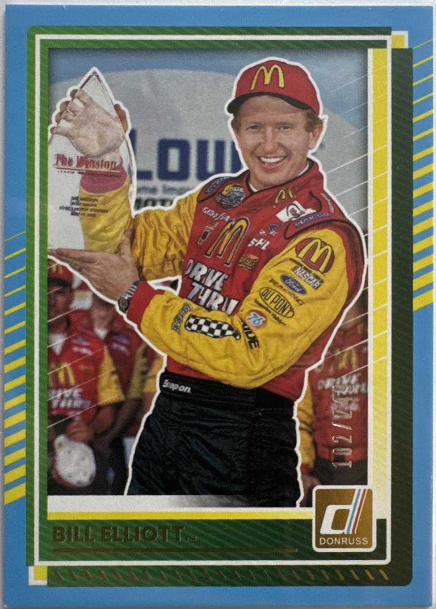 Bill Elliott [Carolina Blue] #38
