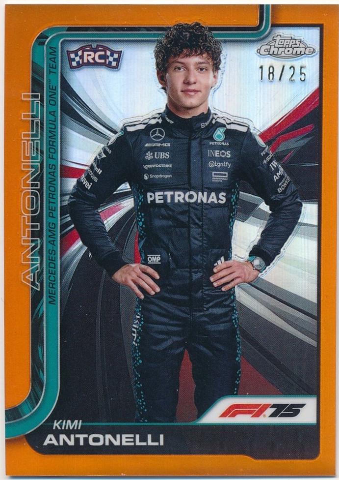 Kimi Antonelli [Orange Refractor] #8
