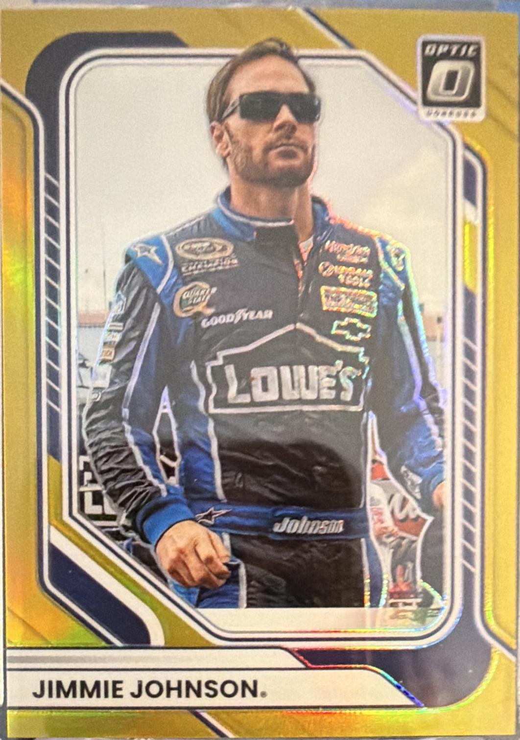 Jimmie Johnson [Gold Optic] #55