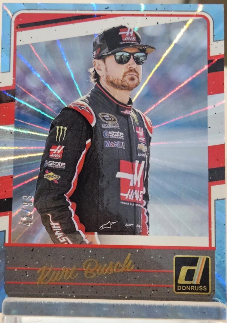 Kurt Busch [Carolina Blue Laser] #145