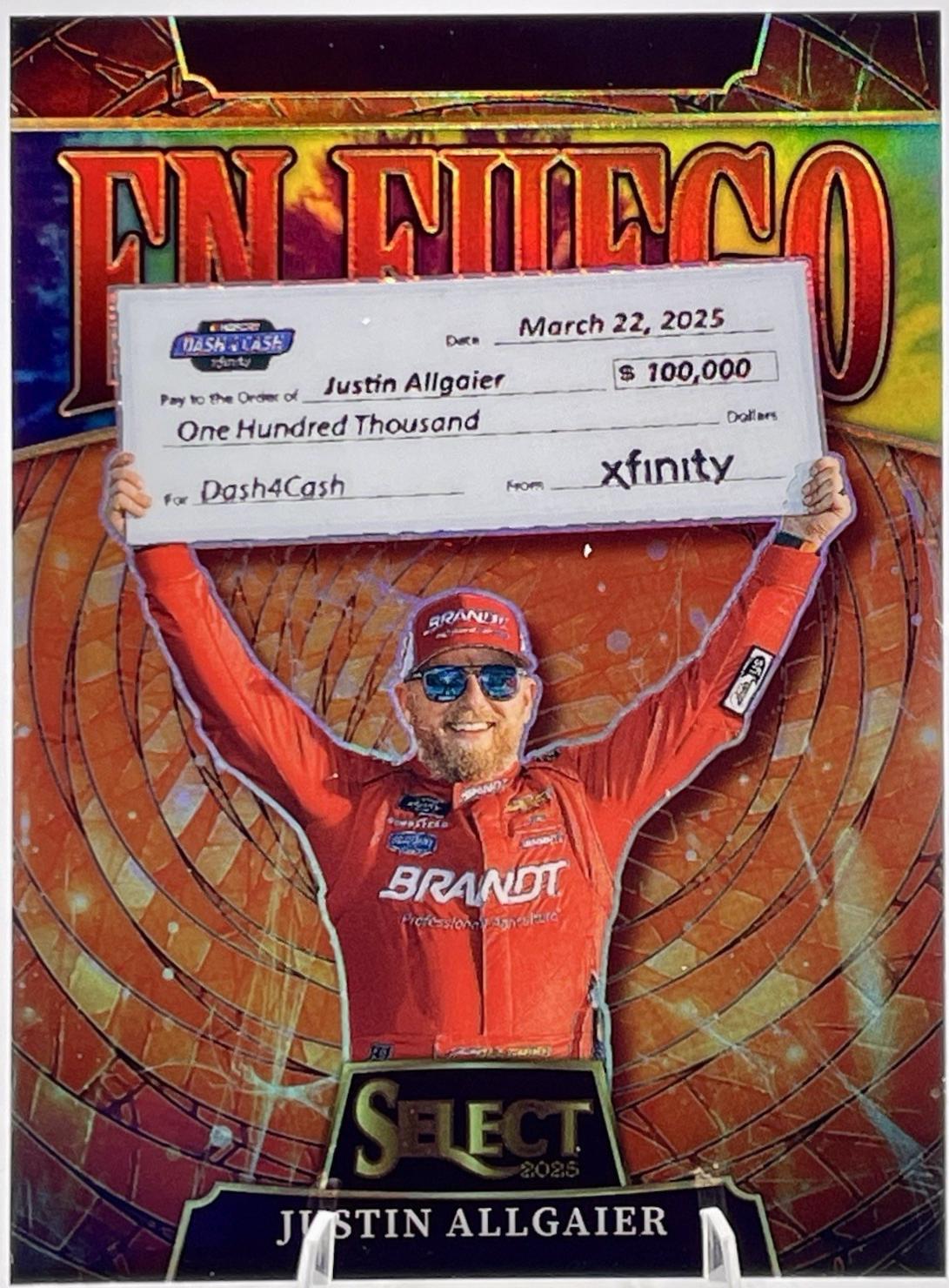 Justin Allgaier [Tie-Dye Prizm] #2