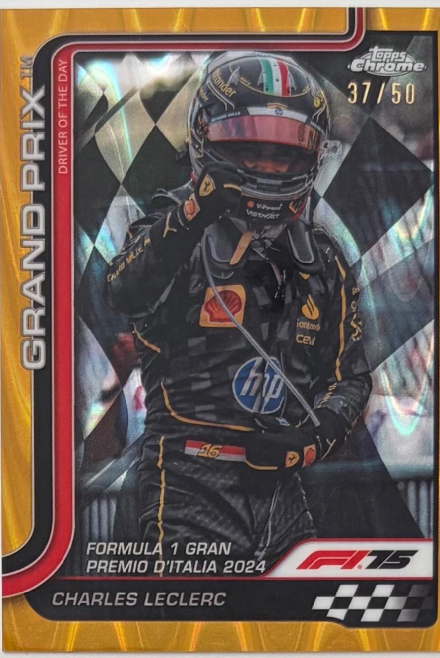 Charles Leclerc [Gold RayWave Refractor] #137
