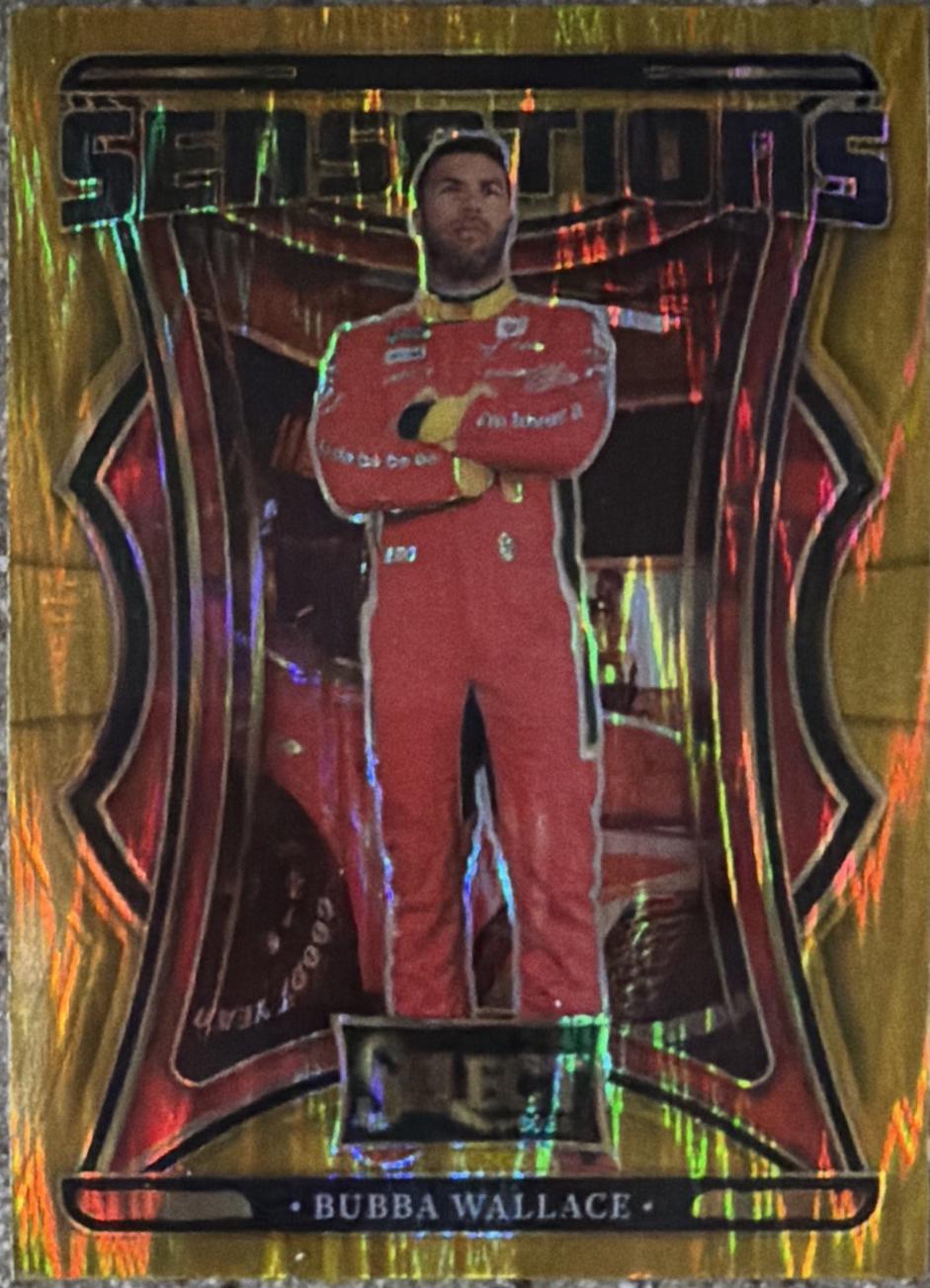 Bubba Wallace [Gold Prizm] #17