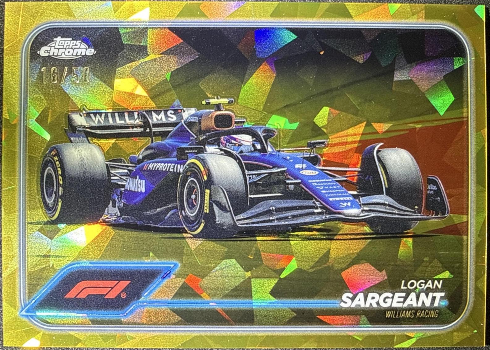 Logan Sargeant [Gold Sapphire] #92