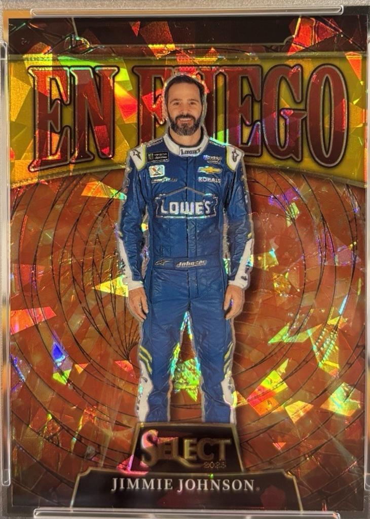 Jimmie Johnson [Gold Ice Prizm] #4