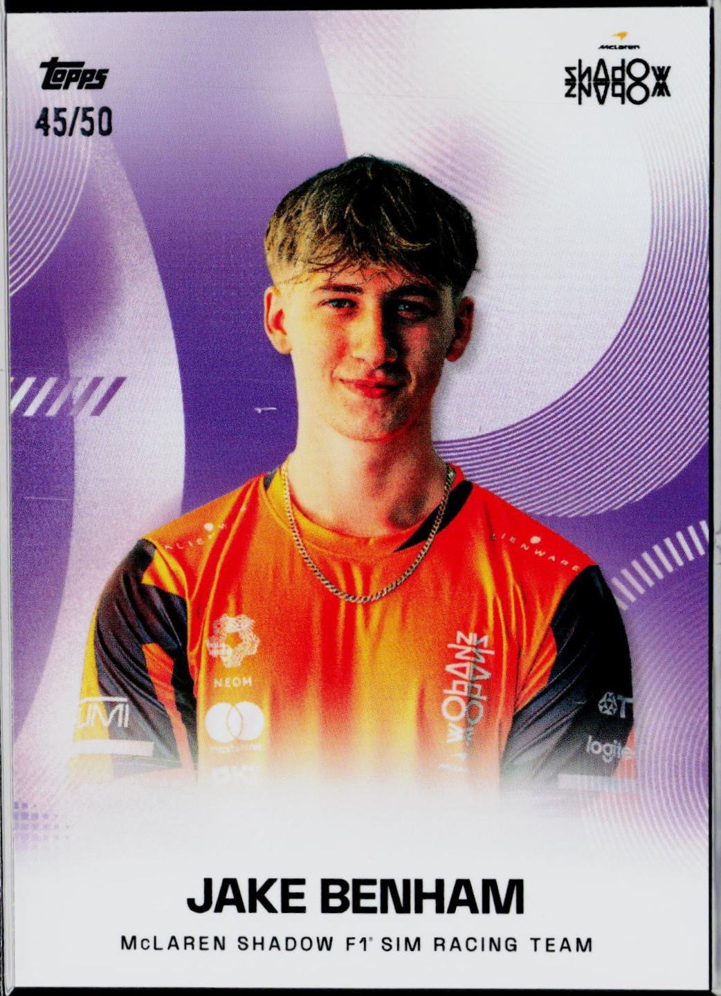 Jake Benham [Purple Shadow Sim Racing Team]