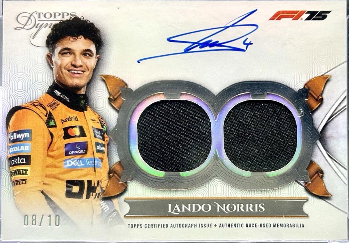 Lando Norris [Black Autograph F1]