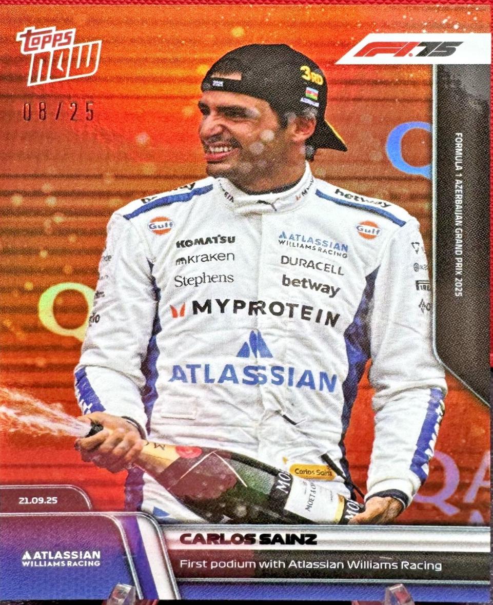 Carlos Sainz [Orange Foil] #64