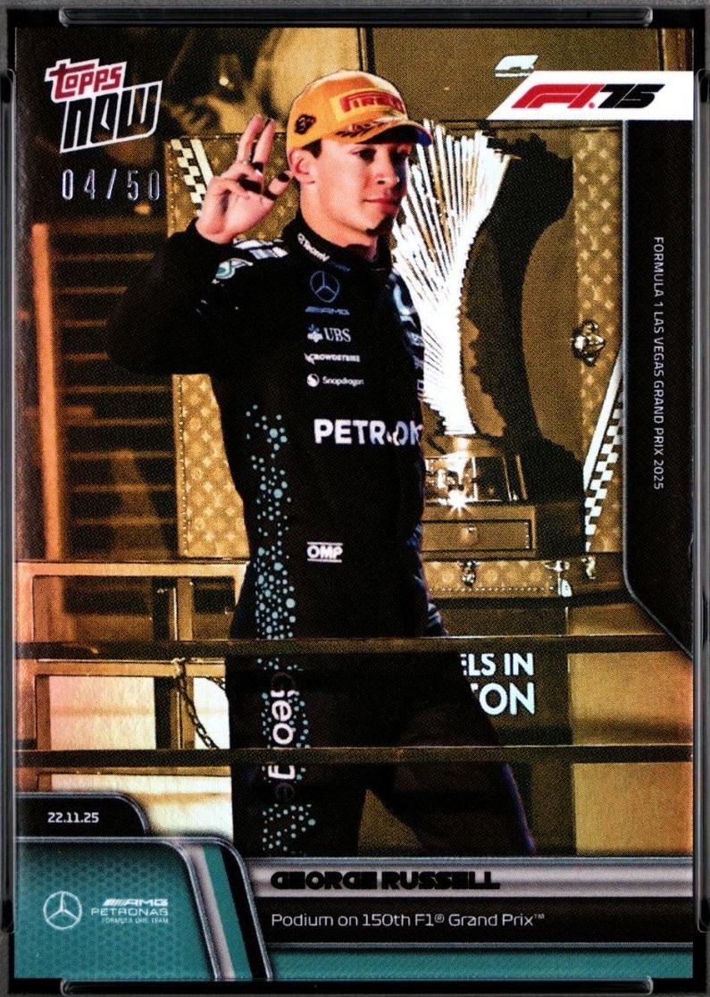George Russell [Gold Foil] #80