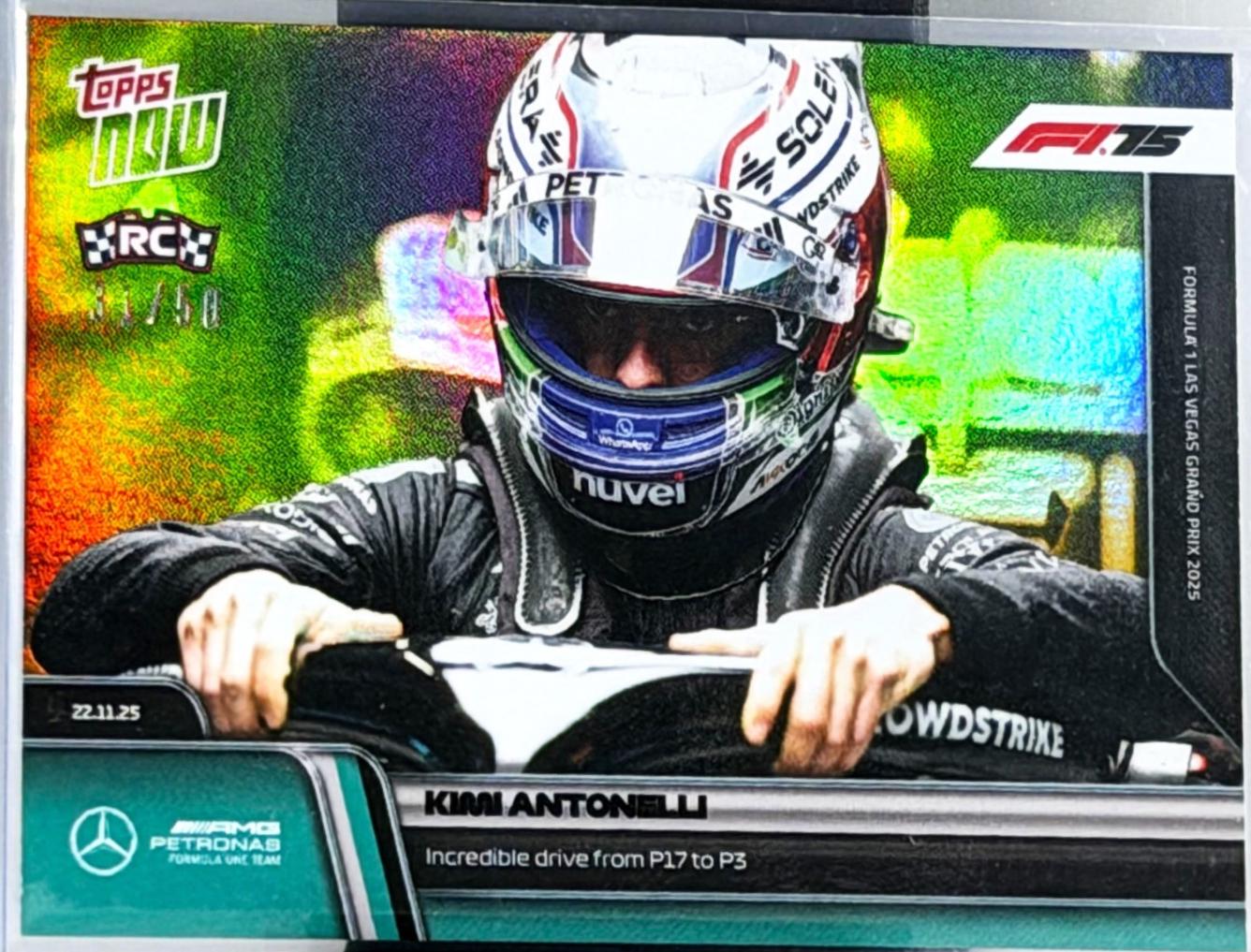 Kimi Antonelli [Gold Foil] #81