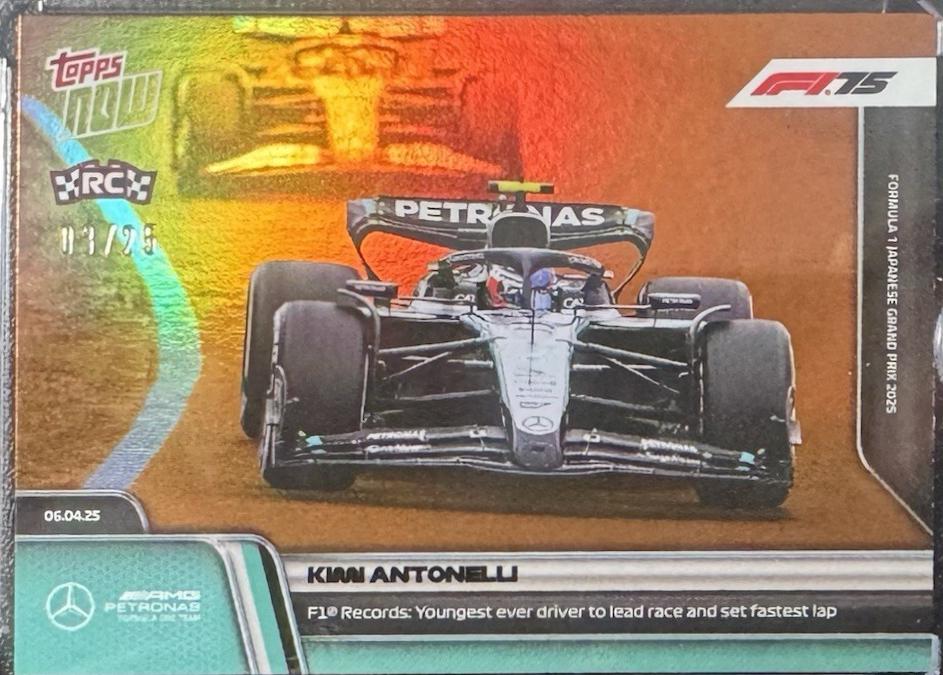 Kimi Antonelli [Orange Foil] #028