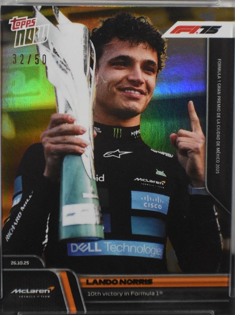 Lando Norris [Gold Foil] #72