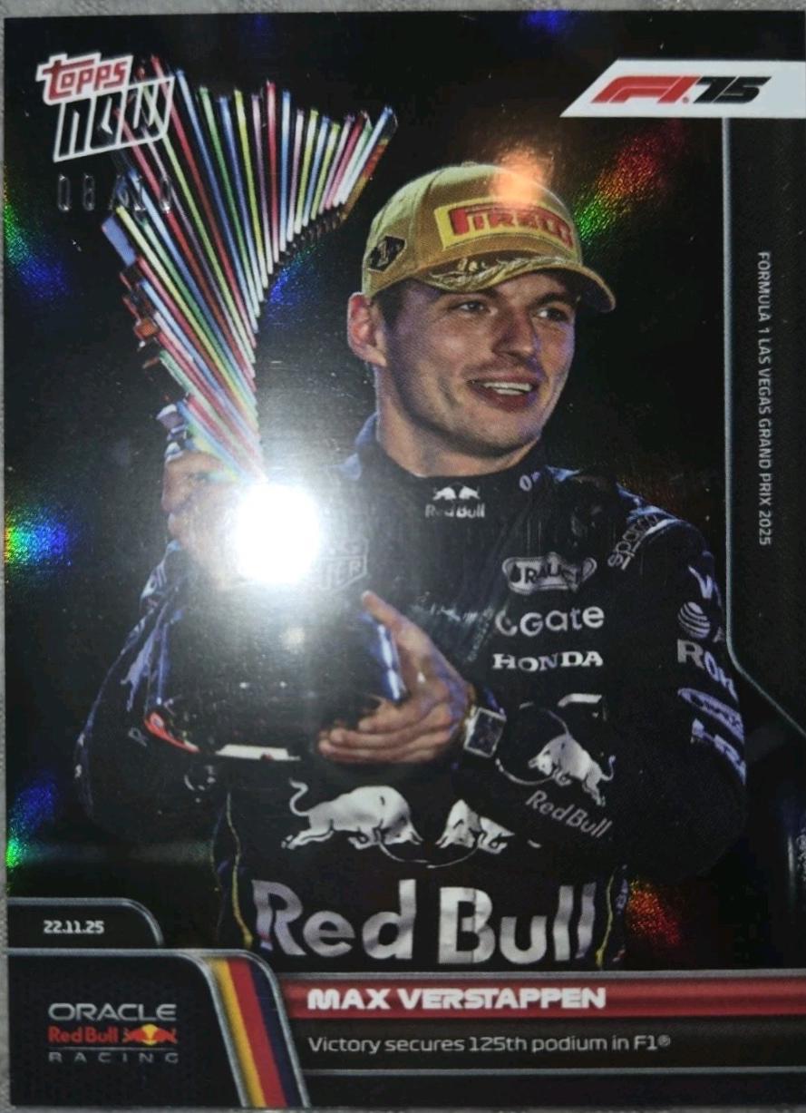 Max Verstappen [Black Foil] #79