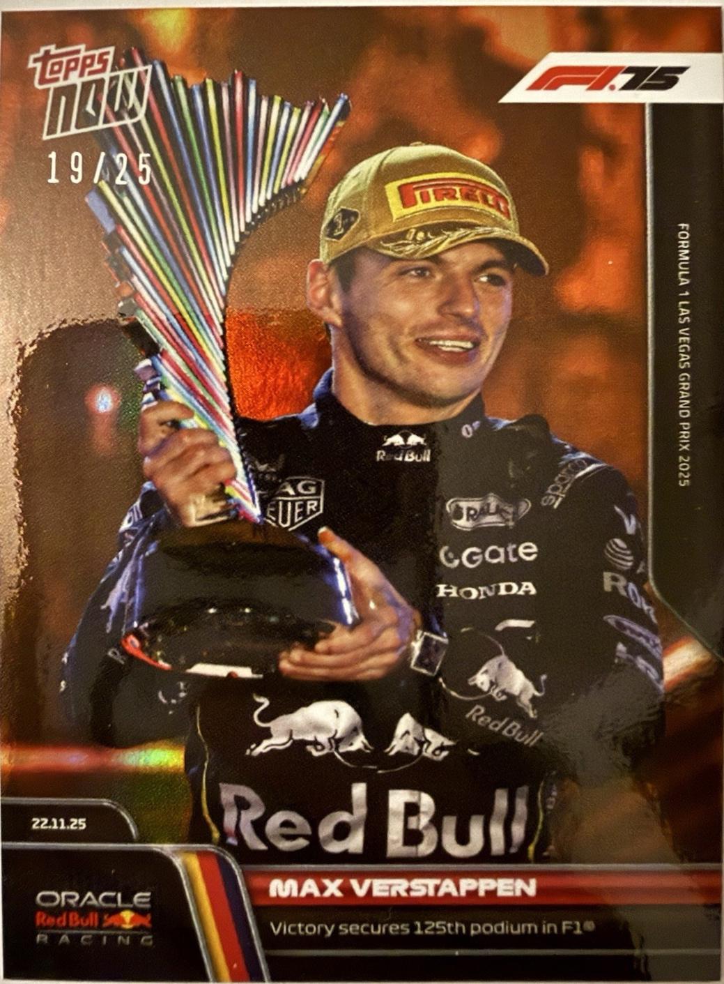 Max Verstappen [Orange Foil] #79