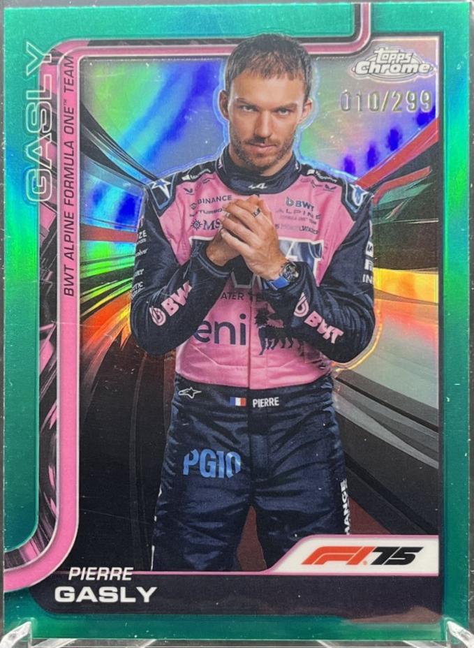 Pierre Gasly [Teal Refractor] #16