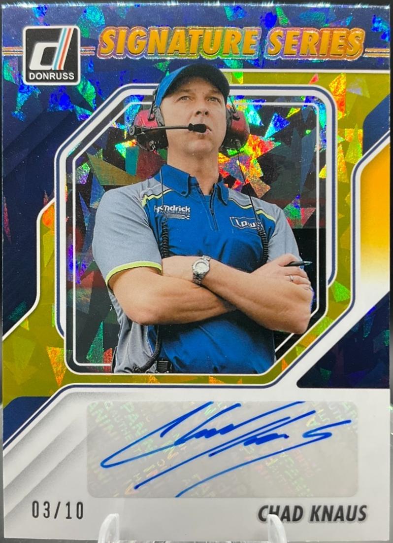 Chad Knaus [Gold Ice] #8