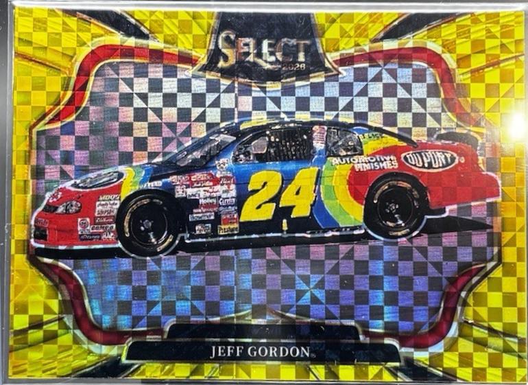 Jeff Gordon [Gold Power Plaid] #196