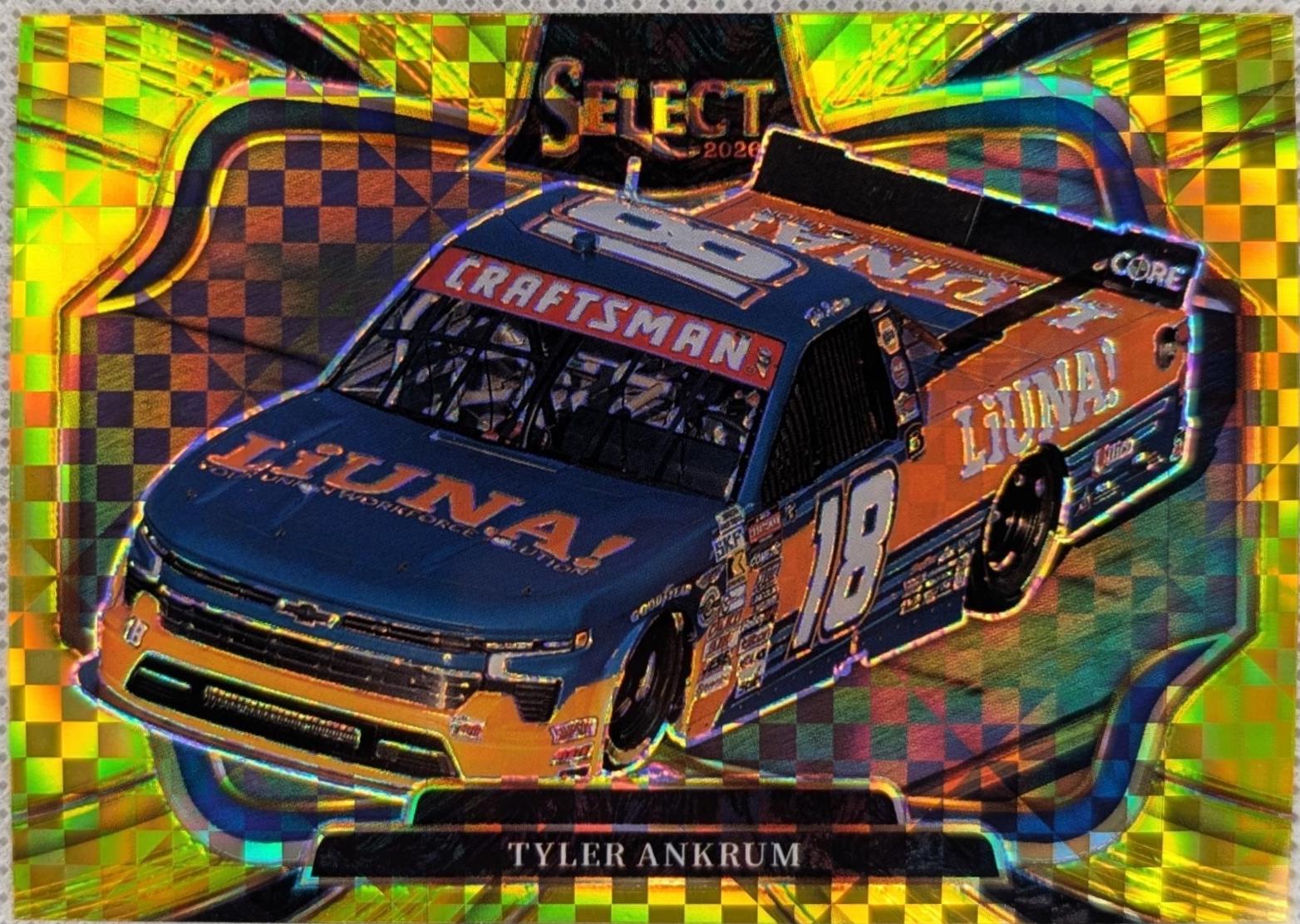 Tyler Ankrum [Gold Power Plaid] #127