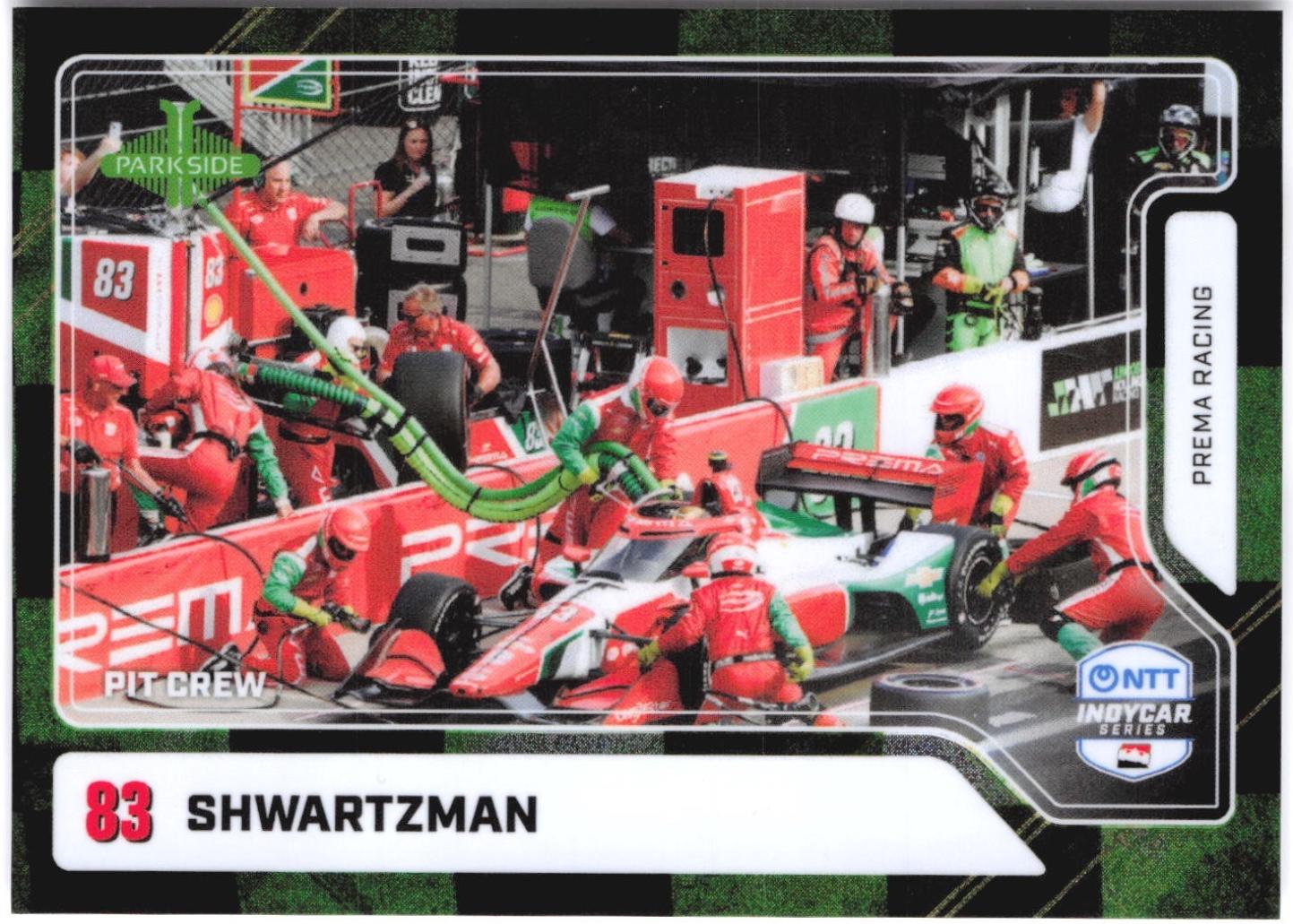 Robert Shwartzman [Green Checkered] #136