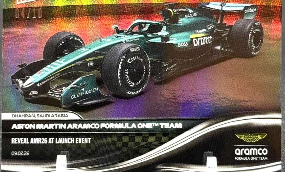 Aston Martin Aramco F1 Team [Black Foil] #10