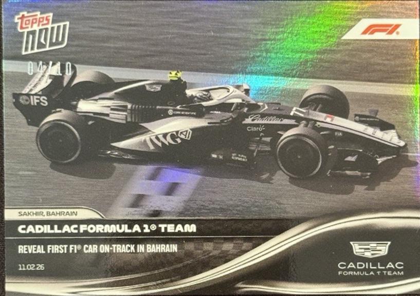 Cadillac F1 Team [Black Foil] #11
