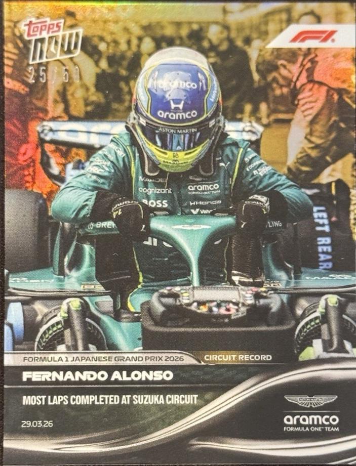 Fernando Alonso [Gold Foil] #23