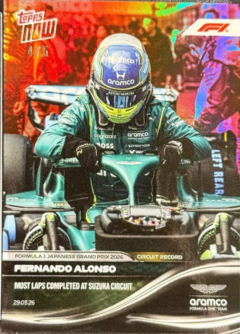 Fernando Alonso [Red Foil] #23