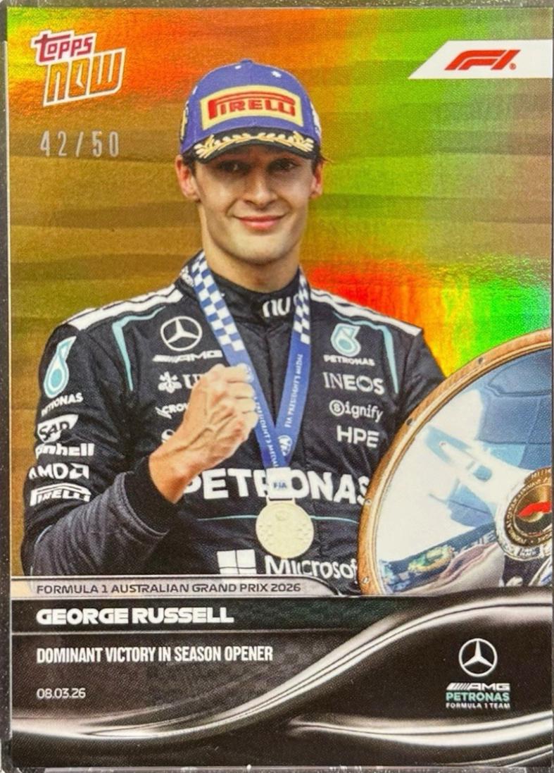 George Russell [Gold Foil] #14
