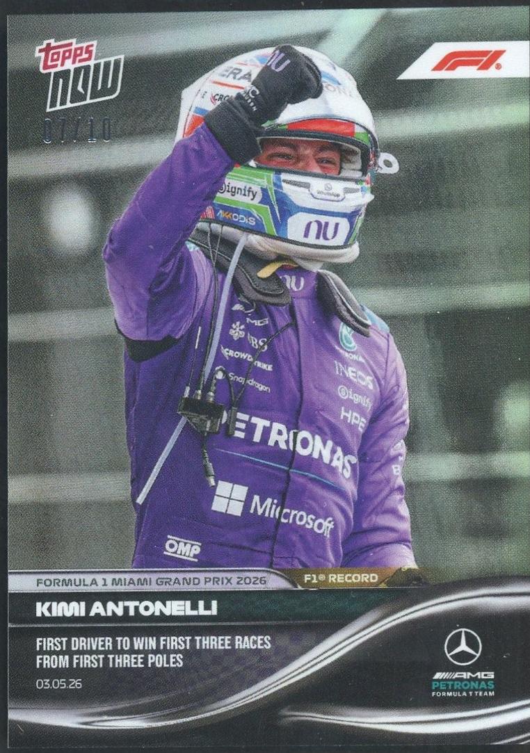 Kimi Antonelli [Black Foil] #25
