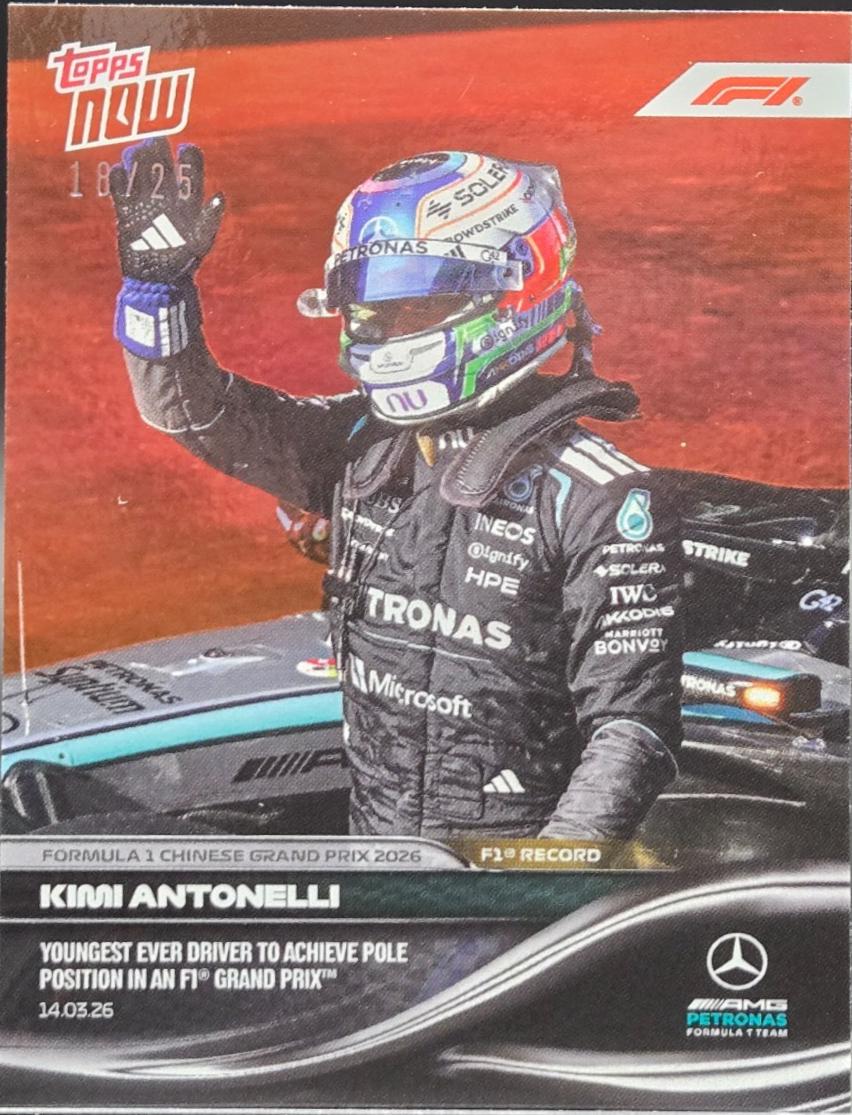 Kimi Antonelli [Orange Foil] #17