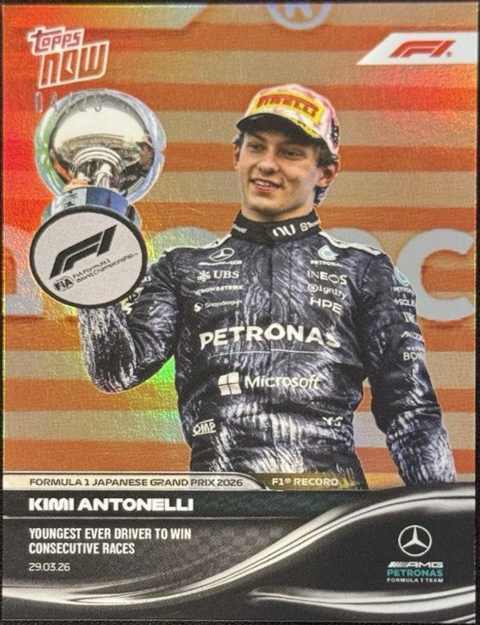 Kimi Antonelli [Orange Foil] #22