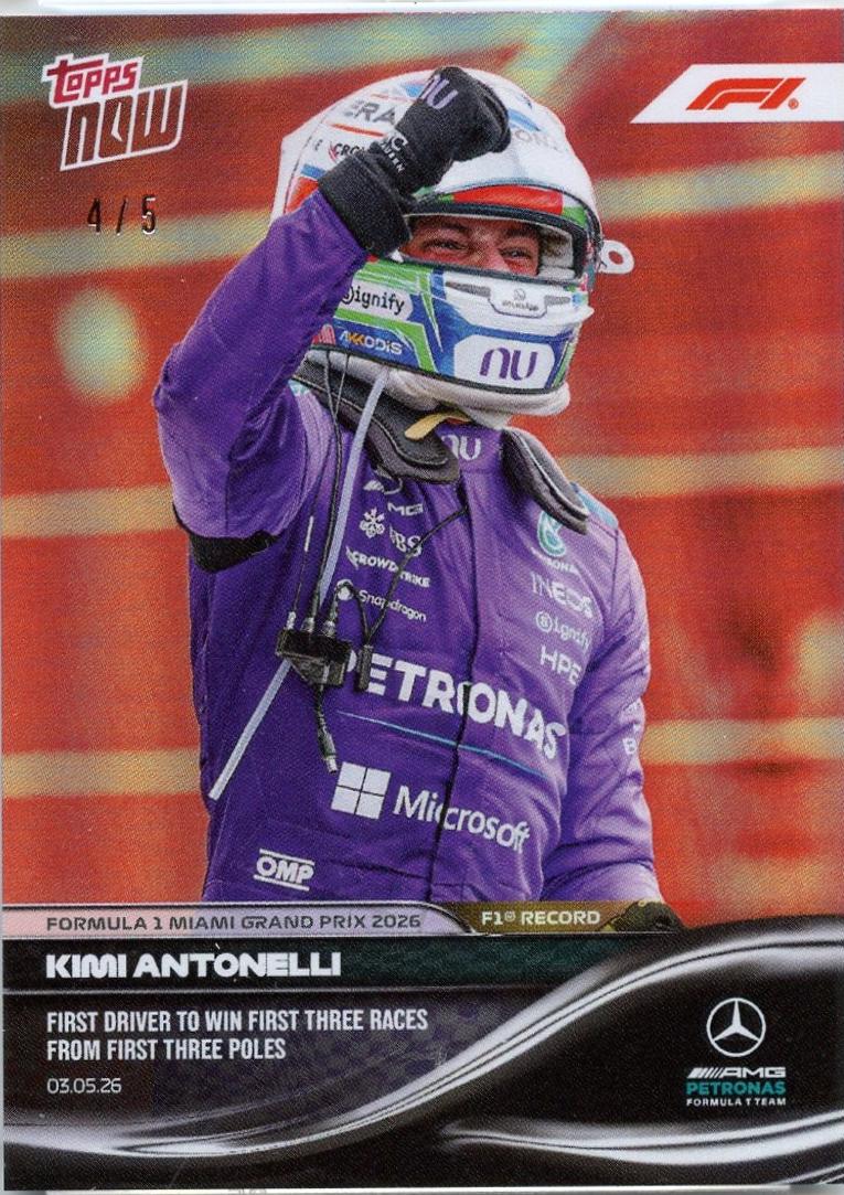 Kimi Antonelli [Red Foil] #25