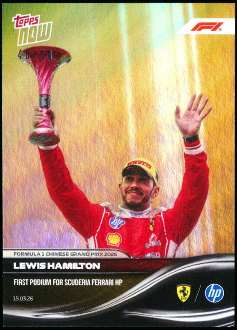 Lewis Hamilton [Gold Foil] #21