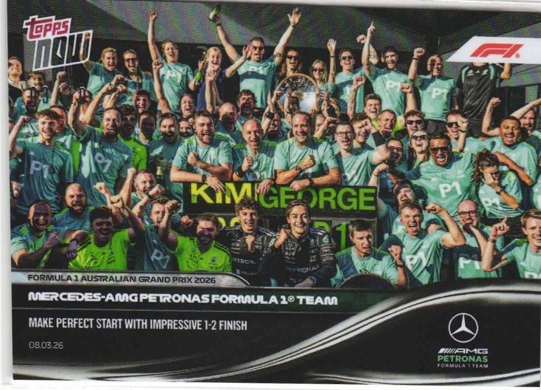Mercedes-AMG PETRONAS F1 Team [Black Foil] #15