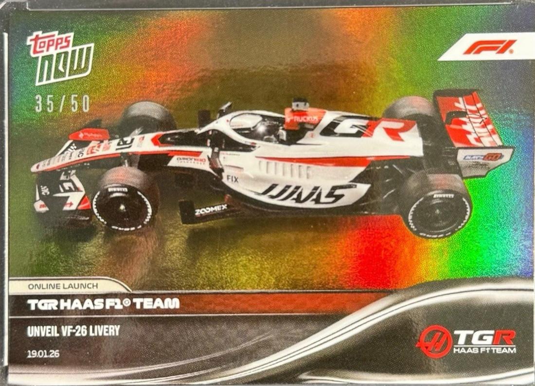 MoneyGram Haas F1 Team [Gold Foil] #6