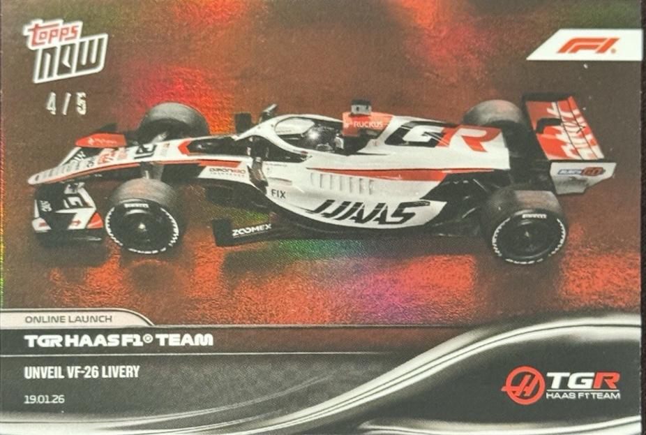 MoneyGram Haas F1 Team [Red Foil] #6