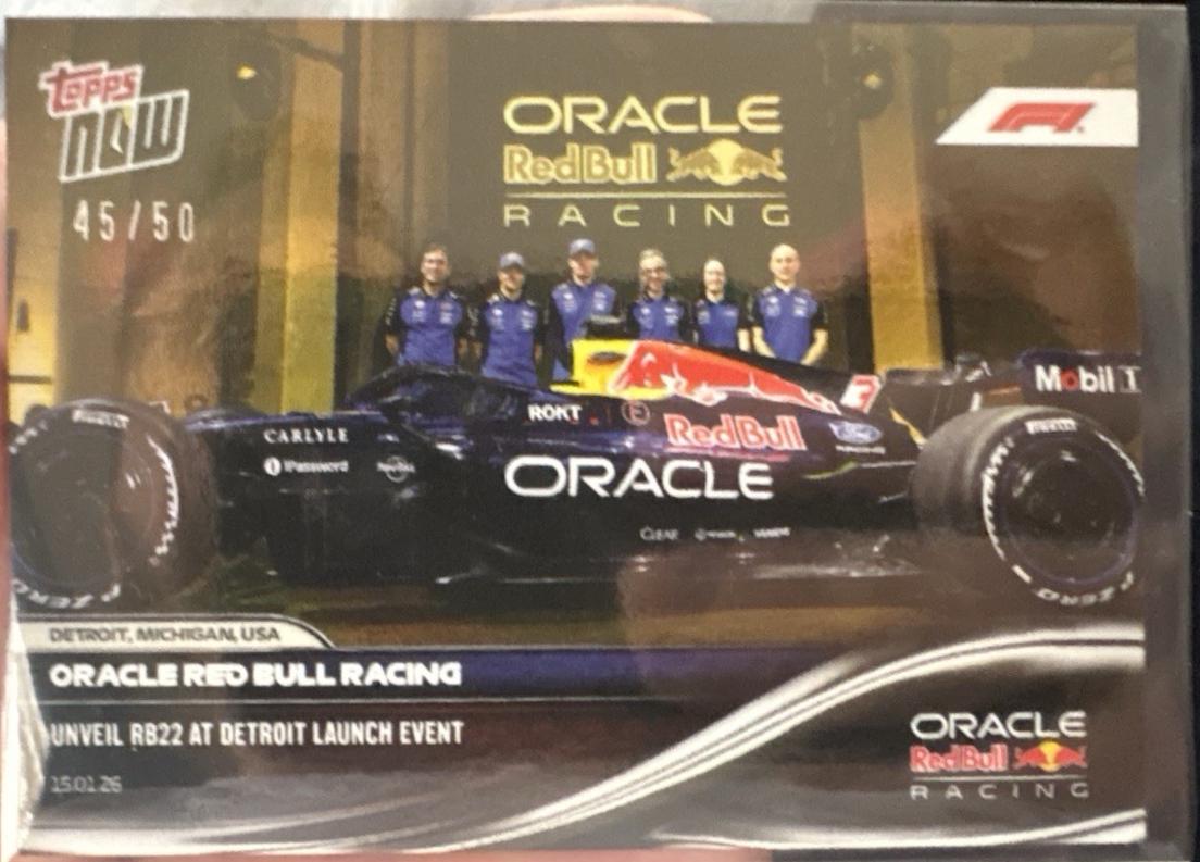 Oracle Red Bull Racing [Gold Foil] #1