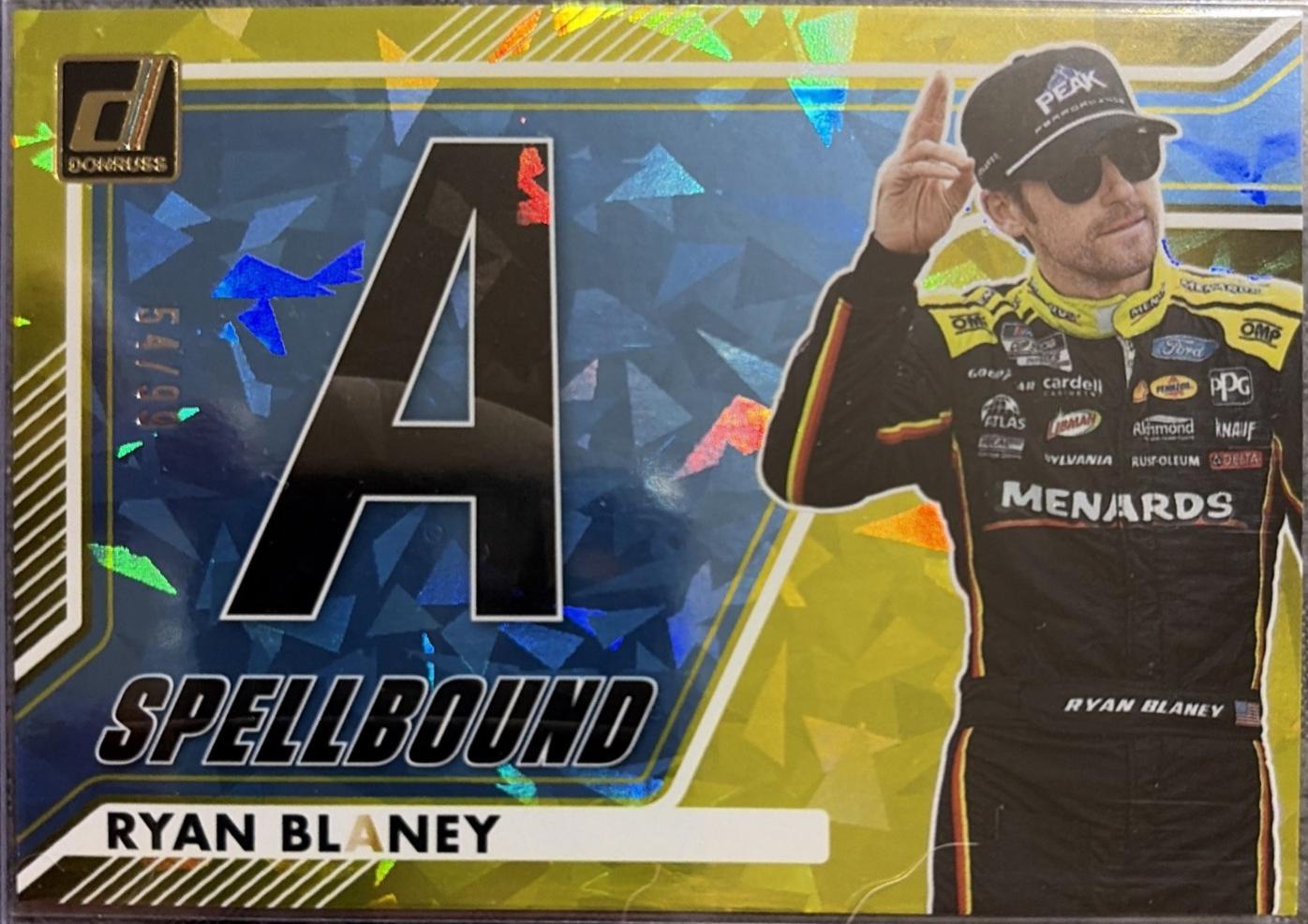 Ryan Blaney [Carolina Blue Ice] #10