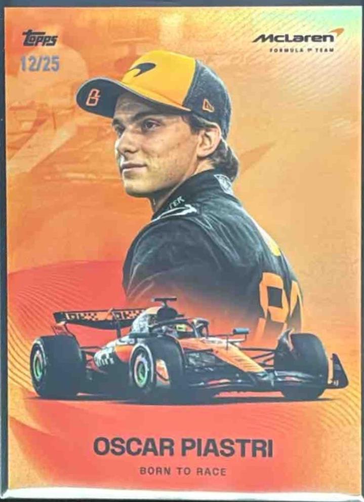 Oscar Piastri [Orange Born To Race]