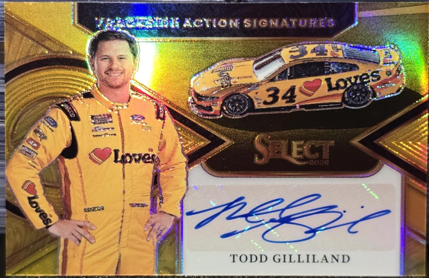 Todd Gilliland [Gold] #24